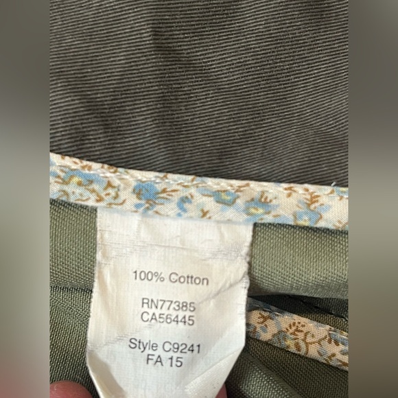 J. Crew Relaxed Boyfriend Field Utility Jacket Army Green Women’s Medium Petite - Picture 12 of 16